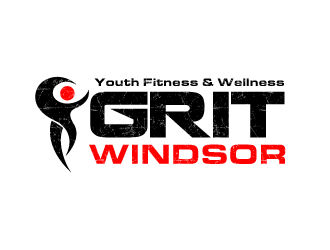 GRIT Windsor Youth Fitness & Wellness or just GRIT Windsor logo design by PRN123