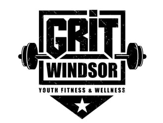 GRIT Windsor Youth Fitness & Wellness or just GRIT Windsor logo design by shere
