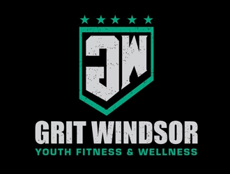 GRIT Windsor Youth Fitness & Wellness or just GRIT Windsor logo design by shere