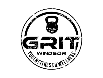 GRIT Windsor Youth Fitness & Wellness or just GRIT Windsor logo design by done