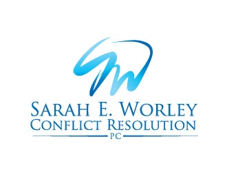 Sarah E. Worley Conflict Resolution, P.C. logo design by riezra