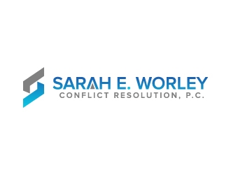 Sarah E. Worley Conflict Resolution, P.C. logo design by jaize