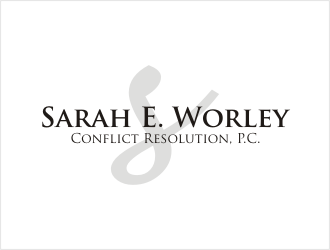 Sarah E. Worley Conflict Resolution, P.C. logo design by bunda_shaquilla