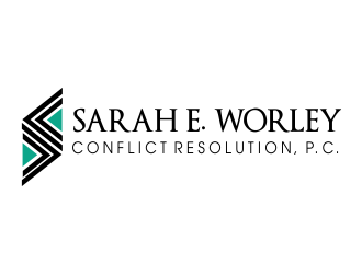 Sarah E. Worley Conflict Resolution, P.C. logo design by JessicaLopes