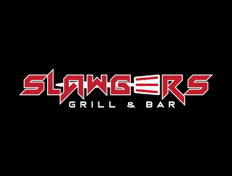 SLAWGERS GRILL & BAR logo design by nona