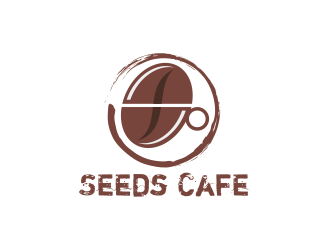 Seeds Cafe logo design by Kruger