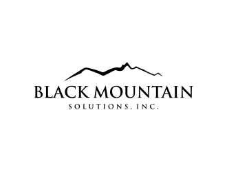 Black Mountain Solutions, Inc.  logo design by deddy