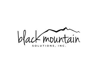 Black Mountain Solutions, Inc.  logo design by deddy