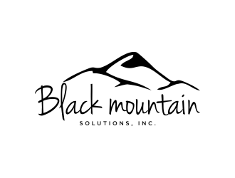 Black Mountain Solutions, Inc.  logo design by deddy