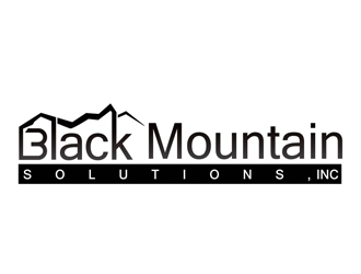 Black Mountain Solutions, Inc.  logo design by shere