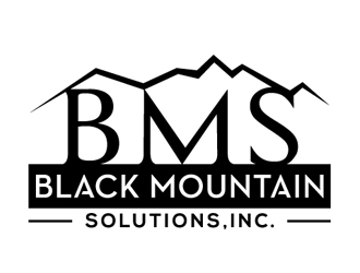 Black Mountain Solutions, Inc.  logo design by shere