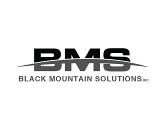 Black Mountain Solutions, Inc.  logo design by Roma