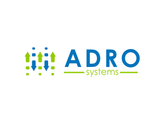 ADRO systems logo design by giphone