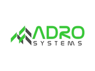 ADRO systems logo design by mckris