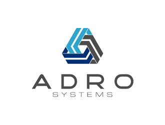 ADRO systems logo design by zeta