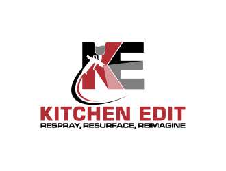 Kitchen Edit logo design by pakNton