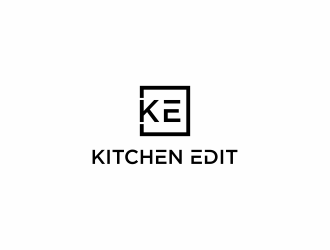 Kitchen Edit logo design by eagerly