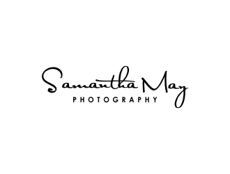 Samantha May Photography logo design by Girly