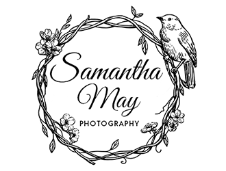 Samantha May Photography logo design by Optimus