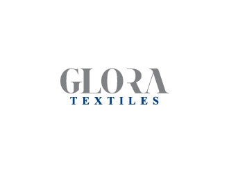 glora textiles logo design by uttam