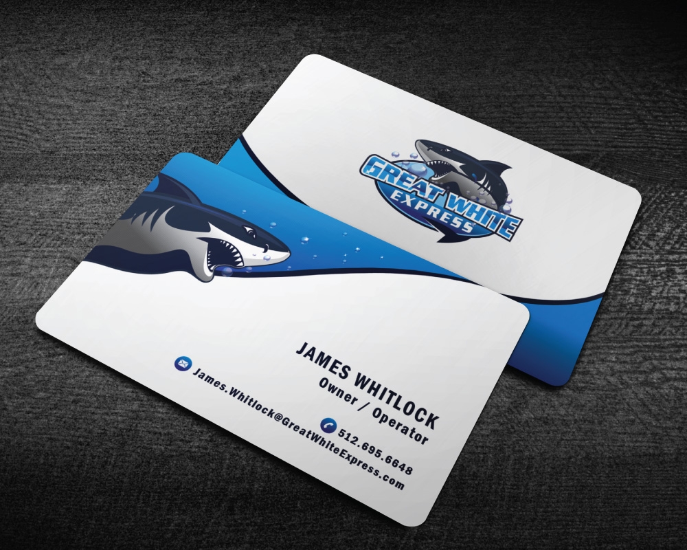GREAT WHITE EXPRESS  logo design by Boomstudioz