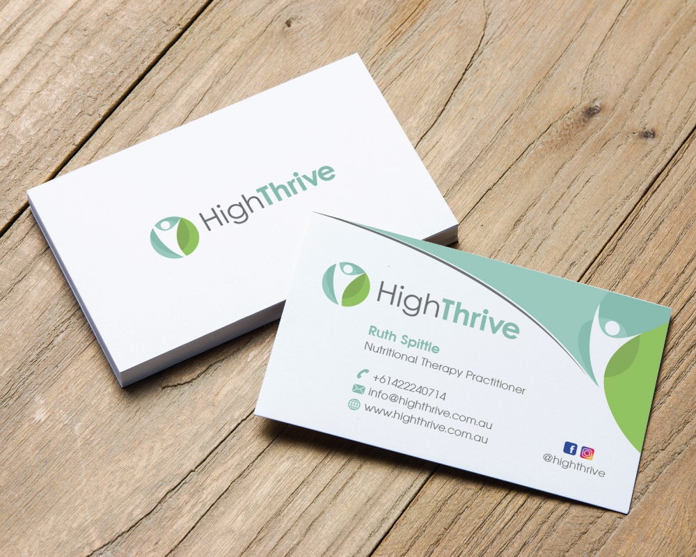 High Thrive logo design by Boomstudioz