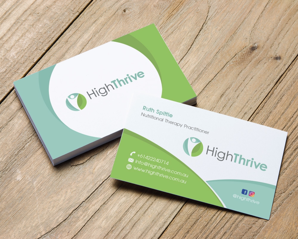 High Thrive logo design by Boomstudioz