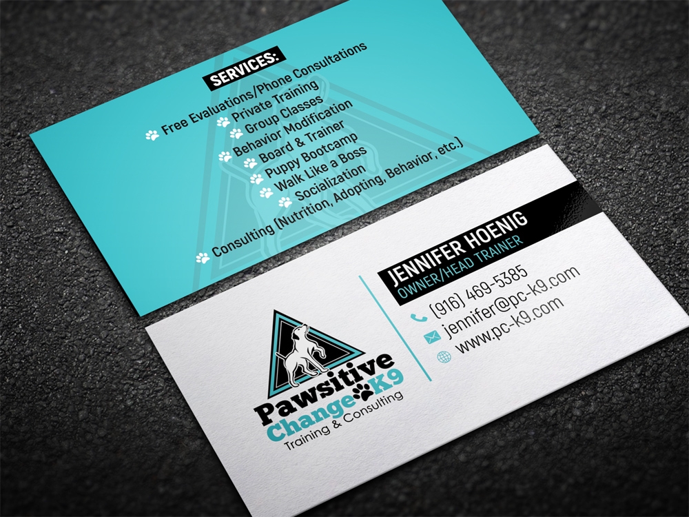 Pawsitive Change K9 Training & Consulting logo design by aamir