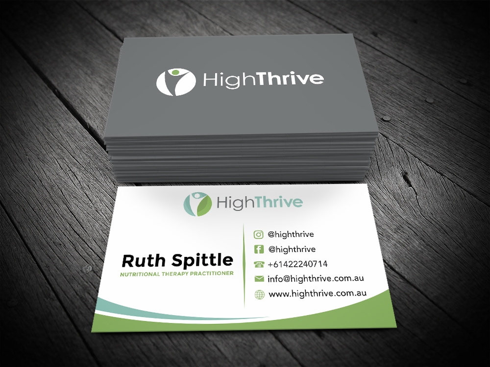High Thrive logo design by Girly
