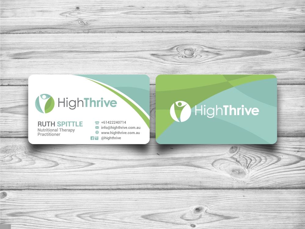 High Thrive logo design by jaize