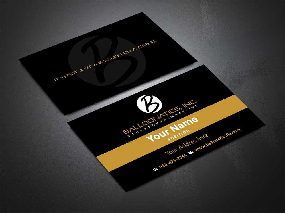 Balloonatics and The Proper Image. logo design by Al-fath