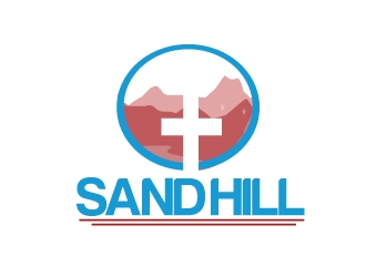 Sand Hill Baptist Church logo design by webmall