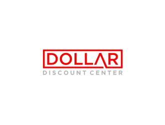 DOLLAR DISCOUNT CENTER logo design by bricton