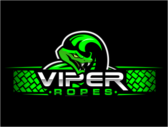 Viper Ropes logo design by onamel
