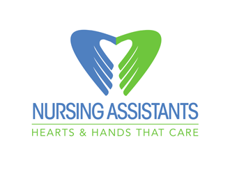Nursing Assistants: Hearts & Hands That Care logo design by kunejo