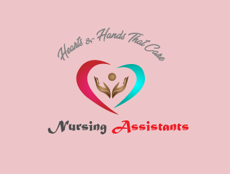 Nursing Assistants: Hearts & Hands That Care logo design by AnuragYadav