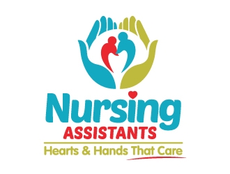 Nursing Assistants: Hearts & Hands That Care logo design by jaize