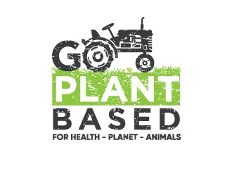 GO PLANT-BASED logo design by Erasedink