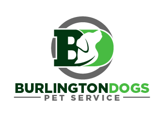 Burlington Dogs logo design by THOR_