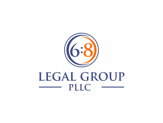 6:8 Legal Group, PLLC logo design by huma