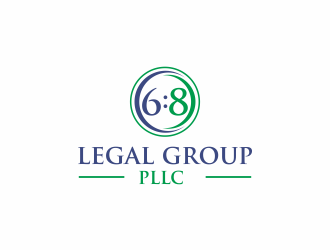 6:8 Legal Group, PLLC logo design by huma