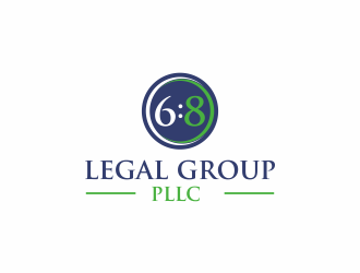 6:8 Legal Group, PLLC logo design by huma