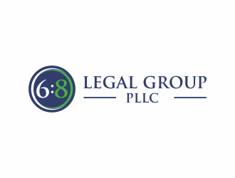 6:8 Legal Group, PLLC logo design by huma