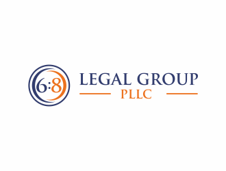 6:8 Legal Group, PLLC logo design by huma
