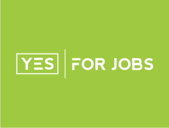 YES FOR JOBS logo design by sheilavalencia