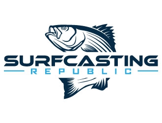 Surfcasting Republic logo design by daywalker