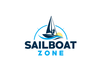 Sailboat Zone logo design by ajwins