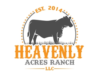 Heavenly Acres Ranch, LLC logo design by MAXR