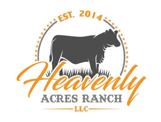 Heavenly Acres Ranch, LLC logo design by MAXR