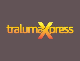 tralumaXpress logo design by Erasedink